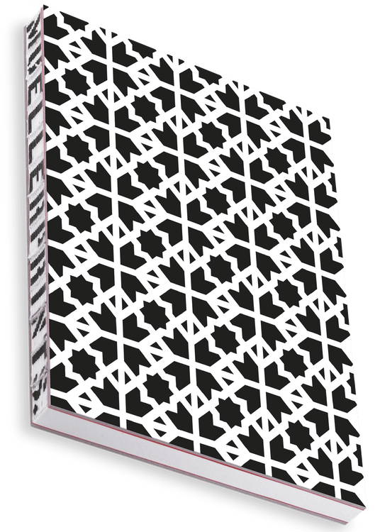 Overhead product shot of MUELLERPRINTS. Paperwork Black No. 11 Hardcover · 160 Seiten · Blanko