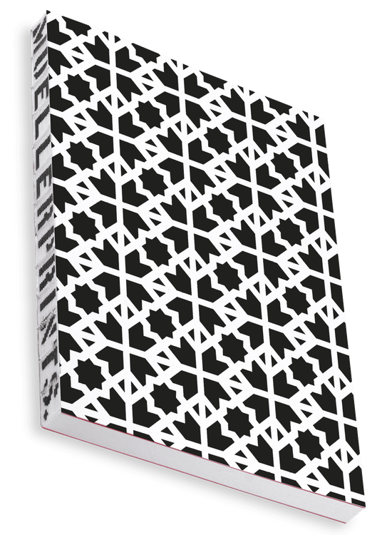 Overhead product shot of MUELLERPRINTS. Paperwork Black No. 11 Softcover · 160 Seiten · Kariert