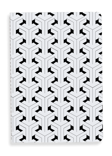 Black No. 04 Notizhefte · 20 Seiten · Kariert