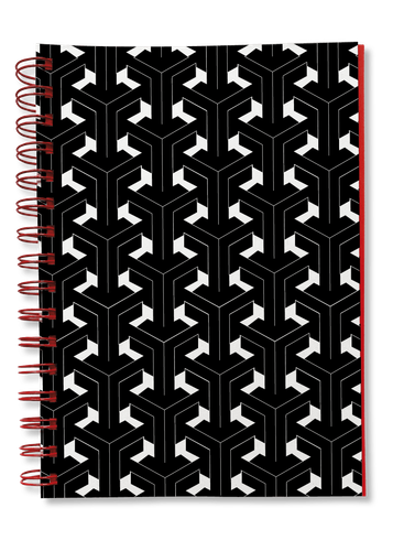 Black No. 03 Spiralbücher · 160 Seiten · Blanko