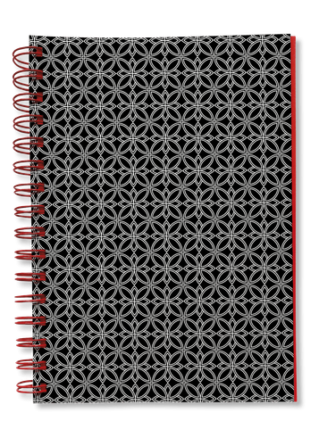 Black No. 09 Spiralbücher · 160 Seiten · Blanko